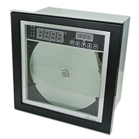 智能數顯中型圓圖記錄儀